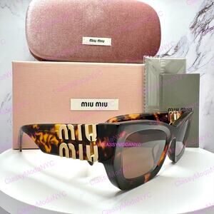 Miu Miu | Accessories | Miu Miu Mu4zsf Vau07f Sunglasses Honey
